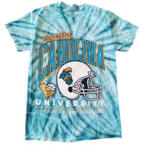 Coastal Football 23 Tee - Tie Dye