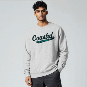 Coastal Script Crewneck