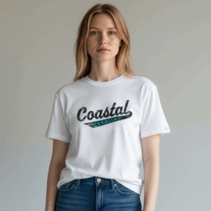 Coastal Script Short Sleeve Tee