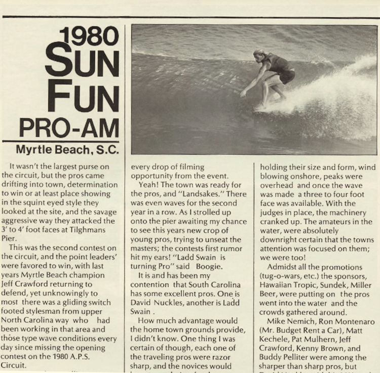 1980 Sun Fun Pro-Am Surf Contest - Image 2