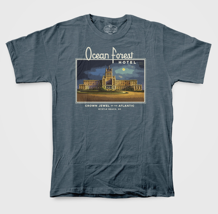 Ocean Forest Hotel Postcard