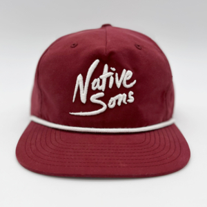 Retro Script Rope Hat