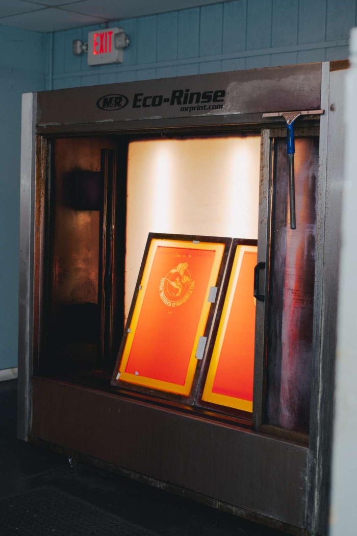 Tabor Rinse Screen Screen Printing - Native Sons